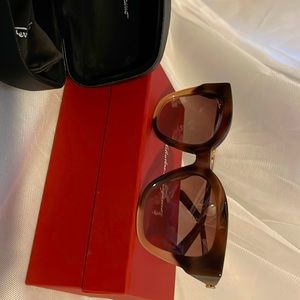 Salvatore Frerragamo Square Sunglasses